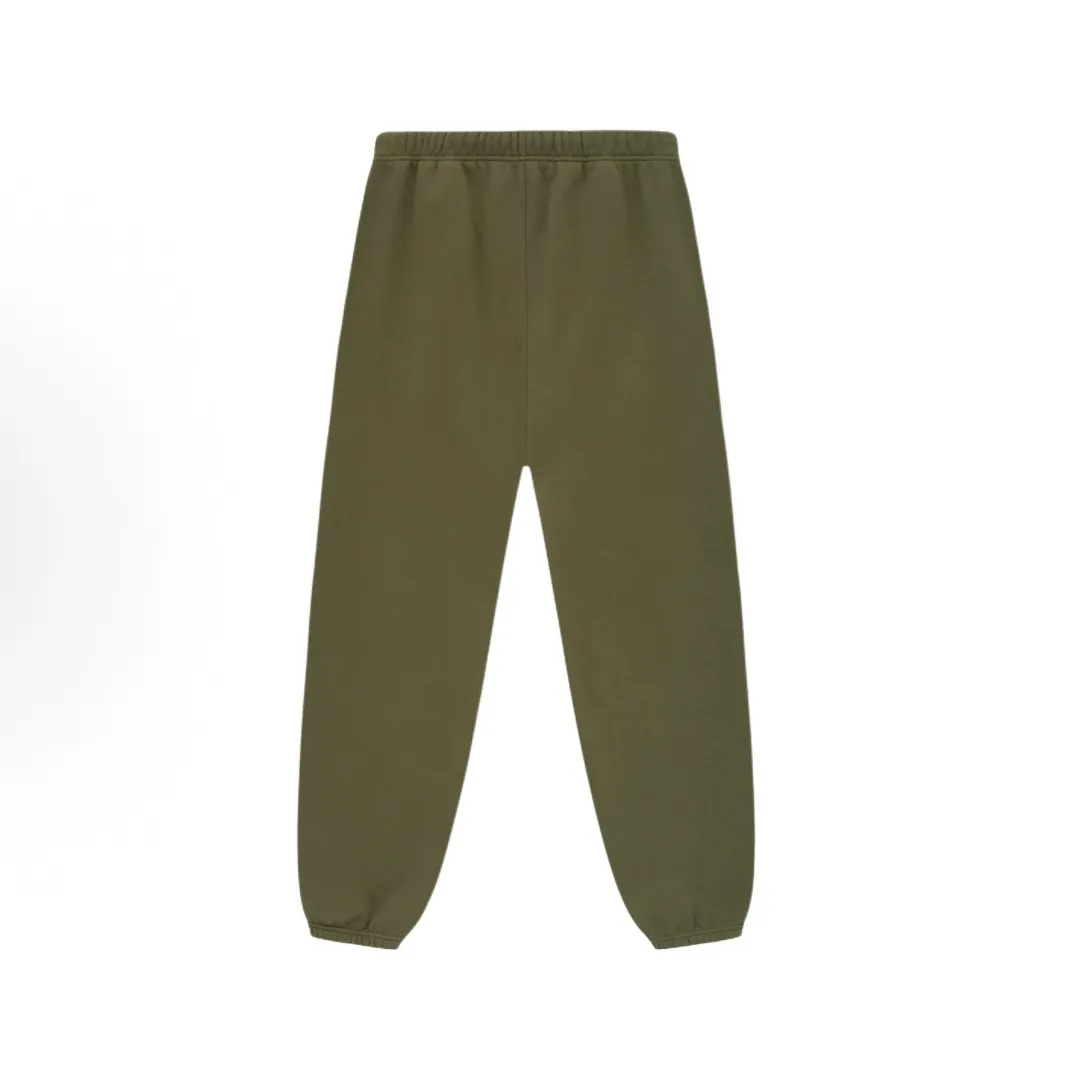 【 】Fear of God Essentials Fall 24 BACK TO SCHOOLSeries Fleece Essential Sweatpant Logo ： / /Black/Dark Gray Size：XS-XL